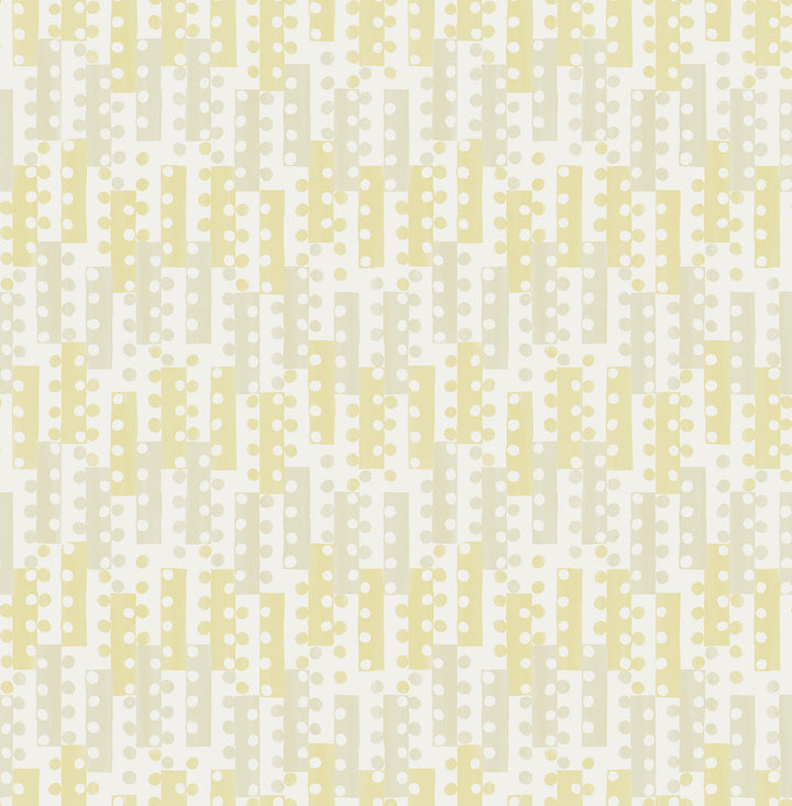 Erik Yellow Building Blocks Wallpaper by A-Street Prints Hannah Covers about 56.4 square feet 20.5-in by 33-ft long roll Unpasted 10.4 - Fabric Carolina -