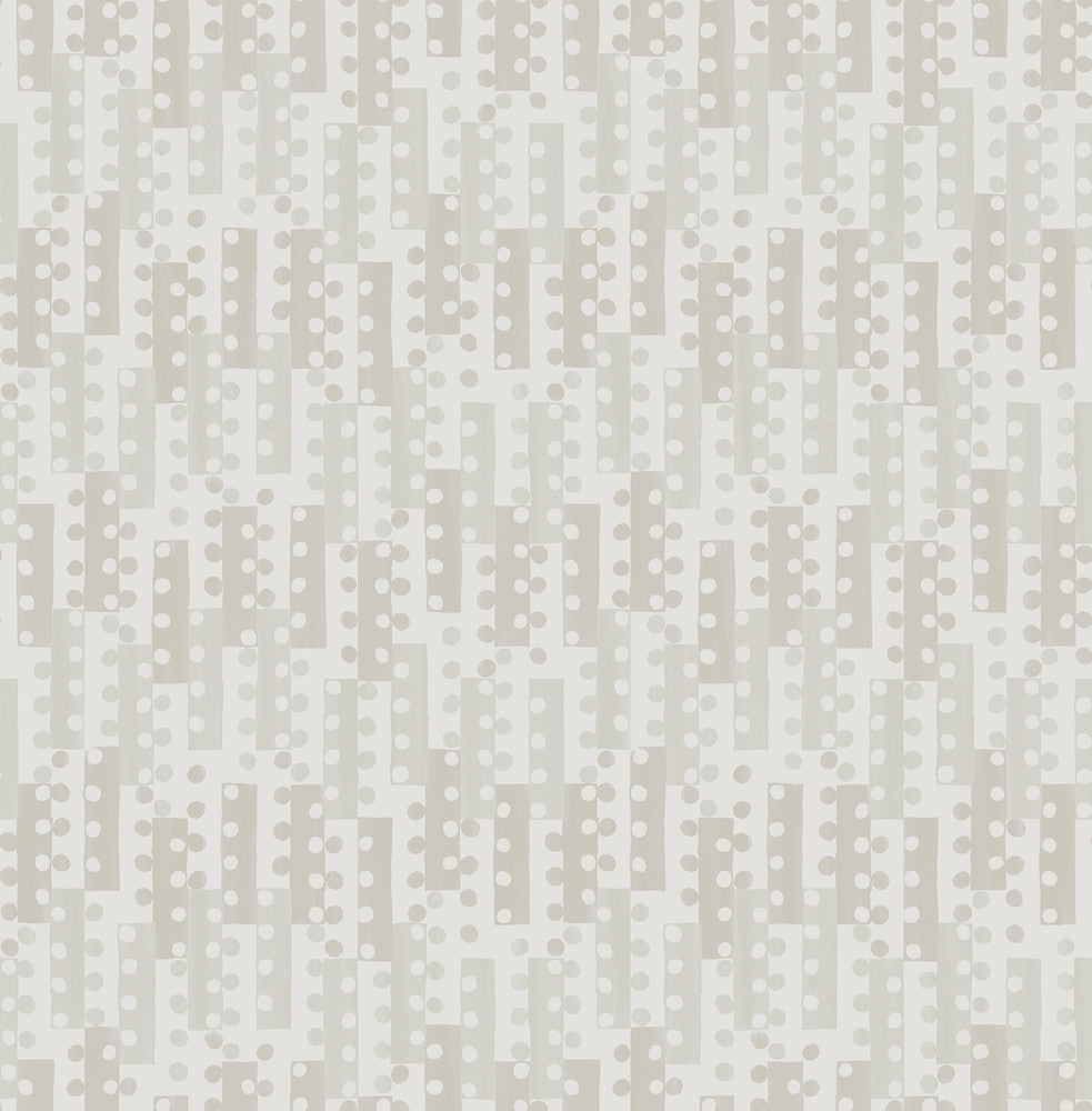 Erik Light Grey Building Blocks Wallpaper by A-Street Prints Hannah Covers about 56.4 square feet 20.5-in by 33-ft long roll Unpasted 10.4 - Fabric Carolina -