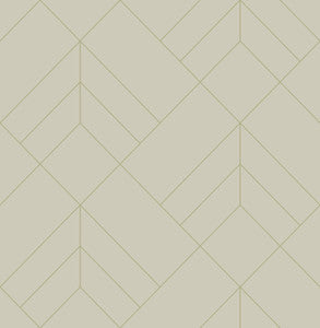 Sander Light Grey Geometric Wallpaper by A-Street Prints