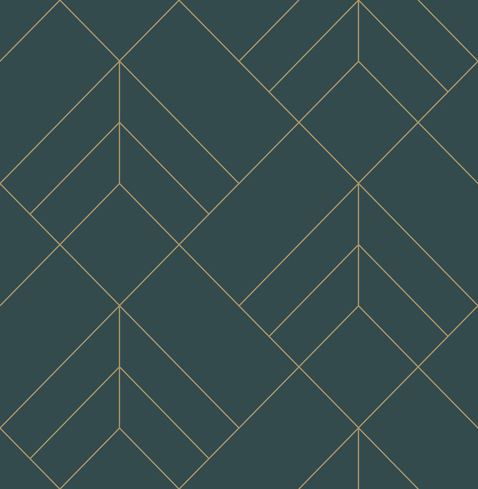 Sander Slate Geometric Wallpaper by A-Street Prints Hannah Covers about 56.4 square feet 20.5-in by 33-ft long roll Unpasted 21 - Fabric Carolina -