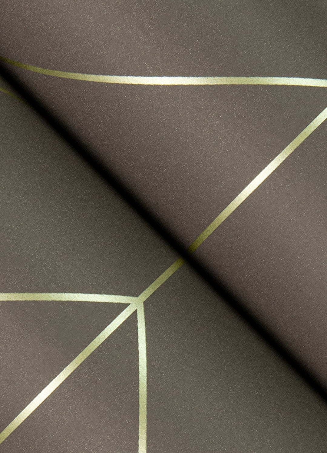 Sander Chocolate Geometric Wallpaper by A-Street Prints Designer