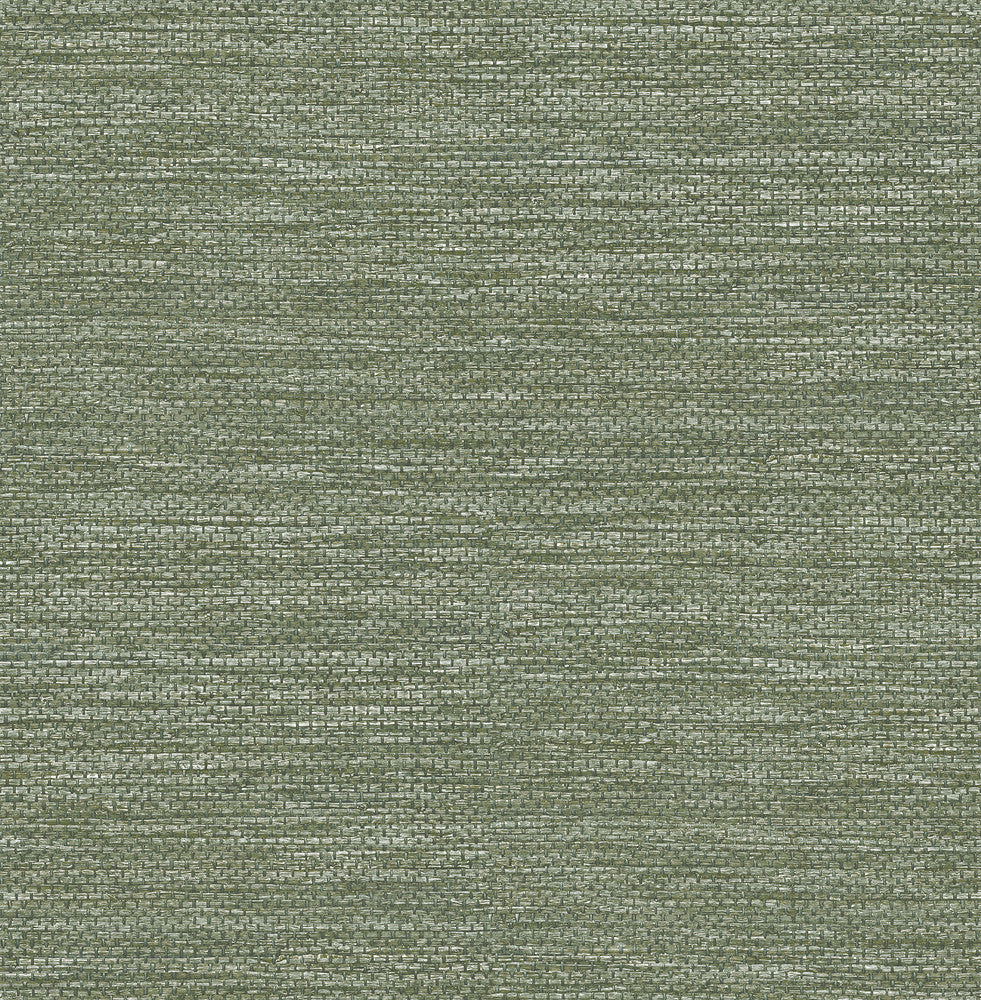 Malin Moss Faux Grasscloth Wallpaper by A-Street Prints Hannah Covers about 56.4 square feet 20.5-in by 33-ft long roll Unpasted 20.9 - Fabric Carolina -