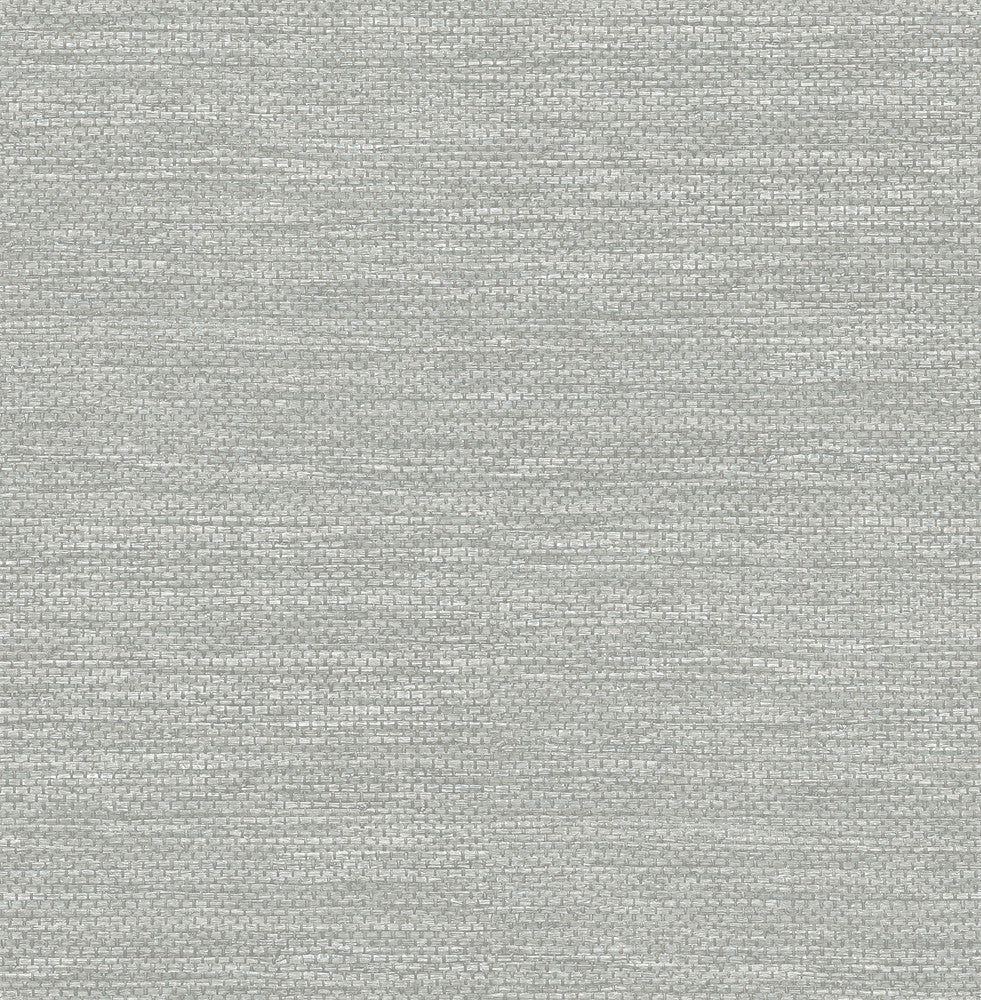 Malin Light Grey Faux Grasscloth Wallpaper by A-Street Prints Hannah Covers about 56.4 square feet 20.5-in by 33-ft long roll Unpasted 20.9 - Fabric Carolina -