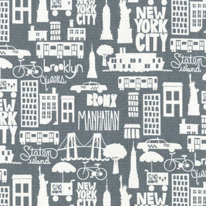 East Coast Charcoal 406721 by PKL Studio Fabric