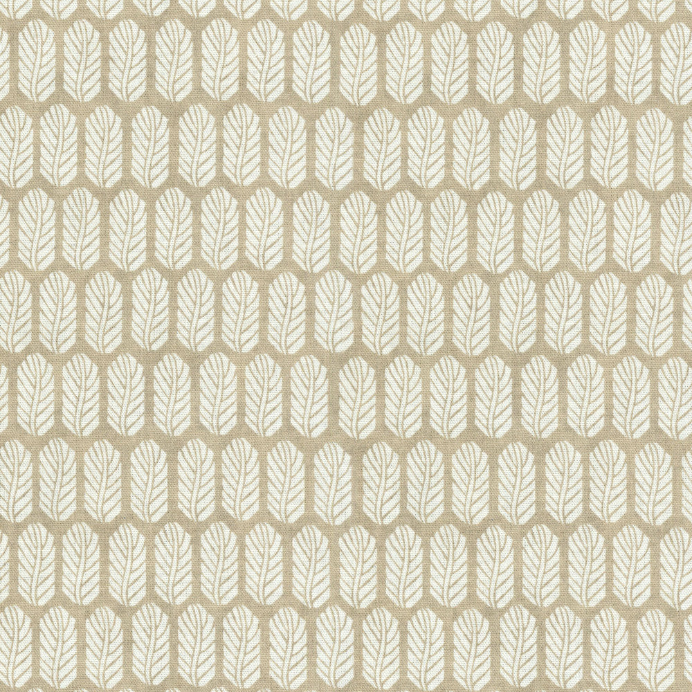 Quill Natural 406731 by PKL Studio Fabric - 100% COTTON USA 51000 Horizontal: 3.3 and Vertical: 6.3 54 - Fabric Carolina -