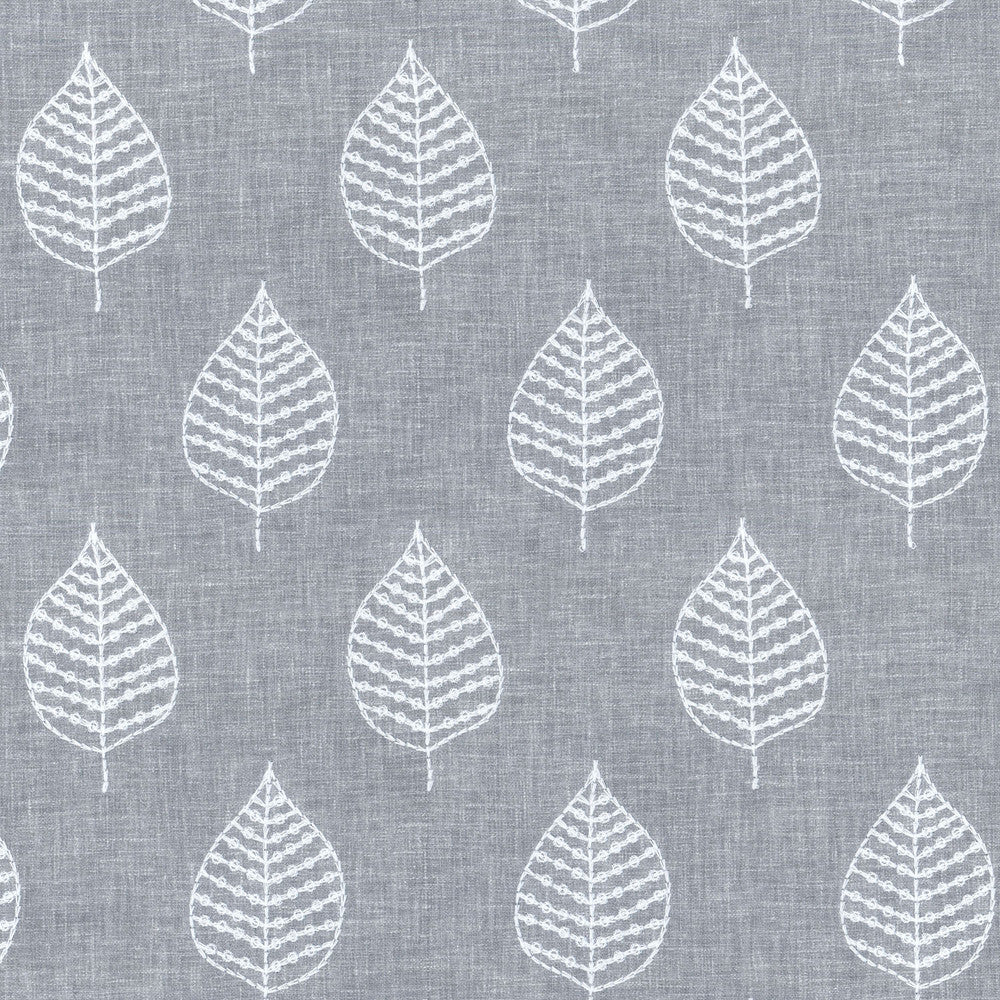 Elm Emb Winter 406812 by PKL Studio Fabric PKL STUDIO APRIL'18 52% Polyester 48% Cotton Embroid:100% Polyester INDIA Wyzenbeek 12,000 Horizontal: 4.25" and Vertical: 6.13" 54" - Fabric Carolina -