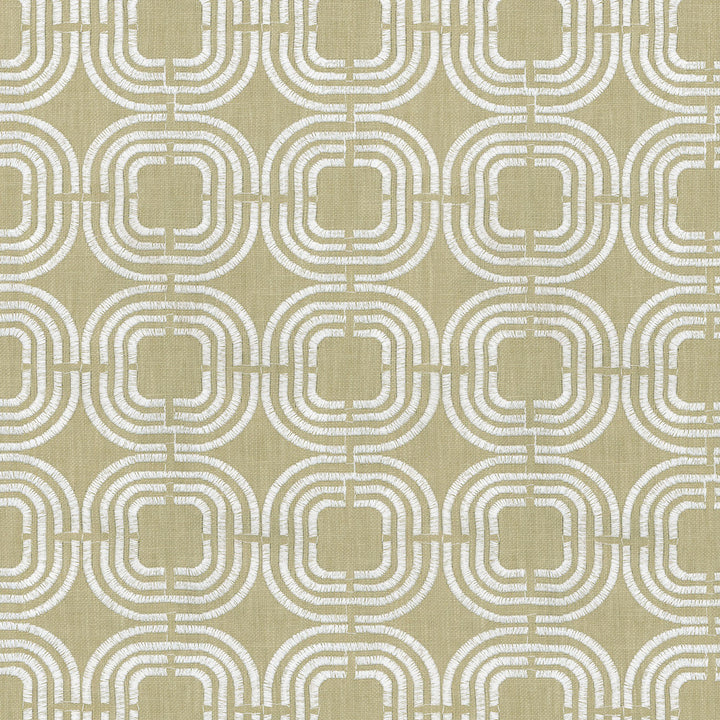 Chain Reaction Em Celery 406952 by PKL Studio Fabric - 50%Cotton 50%Polyester Embroid:100%Polyester INDIA 51000 Horizontal: 3.25 and Vertical: 3 55 - Fabric Carolina -