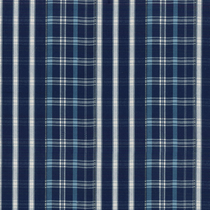 Raja Plaid Baltic 406960 by PKL Studio Fabric - 100% COTTON INDIA 15000 Horizontal: 6.25 and Vertical: 1.5 55 - Fabric Carolina -