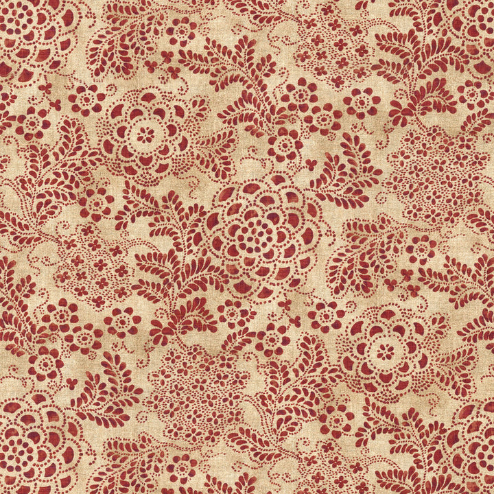 Katazome Garden Spice 407061 by PKL Studio Fabric CULTURAL LIFE 55% Linen 45% Rayon CHINA Wyzenbeek 24,000 Horizontal: 13.50" and Vertical: 25.25" 54" - Fabric Carolina -