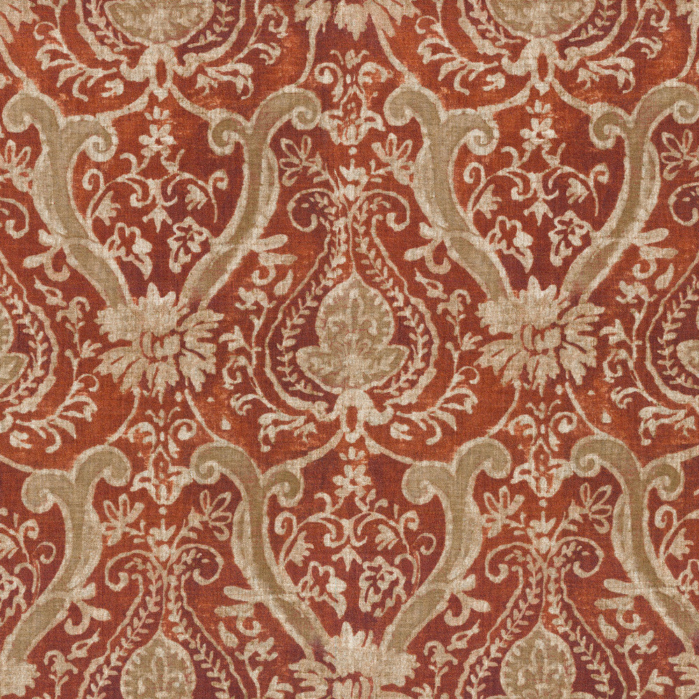 Sarasa Spice 407071 by PKL Studio Fabric - 55%Linen 45%Rayon China 24000 Horizontal: 25.25 and Vertical: 13.5 54 - Fabric Carolina -