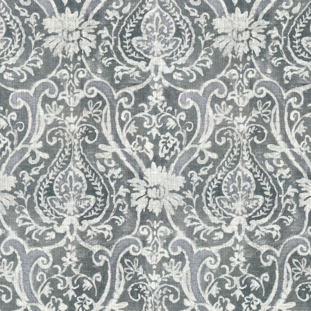 Sarasa Cinder 407072 by PKL Studio Fabric - 55%Linen 45%Rayon China 24000 Horizontal: 25.25 and Vertical: 13.5 54 - Fabric Carolina -