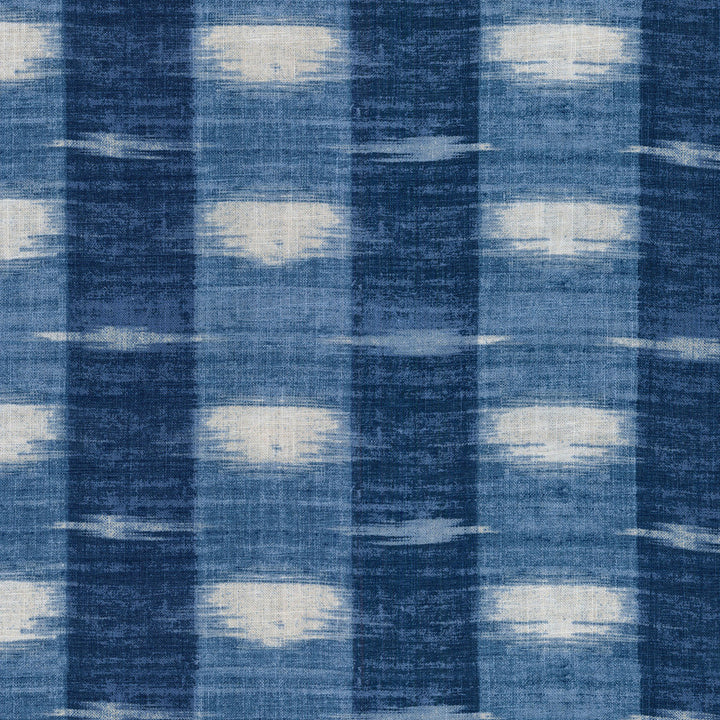 Sashika Plaid Baltic 407080 by PKL Studio Fabric - 55%Linen 45%Rayon China 24000 Horizontal: 9 and Vertical: 27 54 - Fabric Carolina -