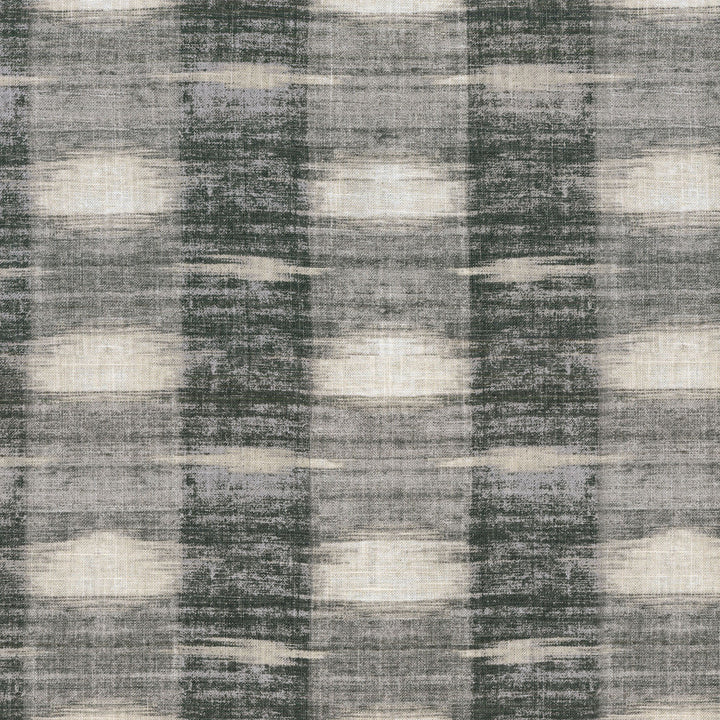 Sashika Plaid Cinder 407082 by PKL Studio Fabric - 55%Linen 45%Rayon China 24000 Horizontal: 9 and Vertical: 27 54 - Fabric Carolina -