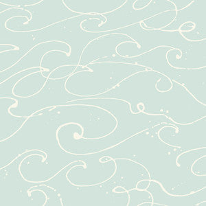 Kuroshio Aqua Ocean Wave Wallpaper by Chesapeake