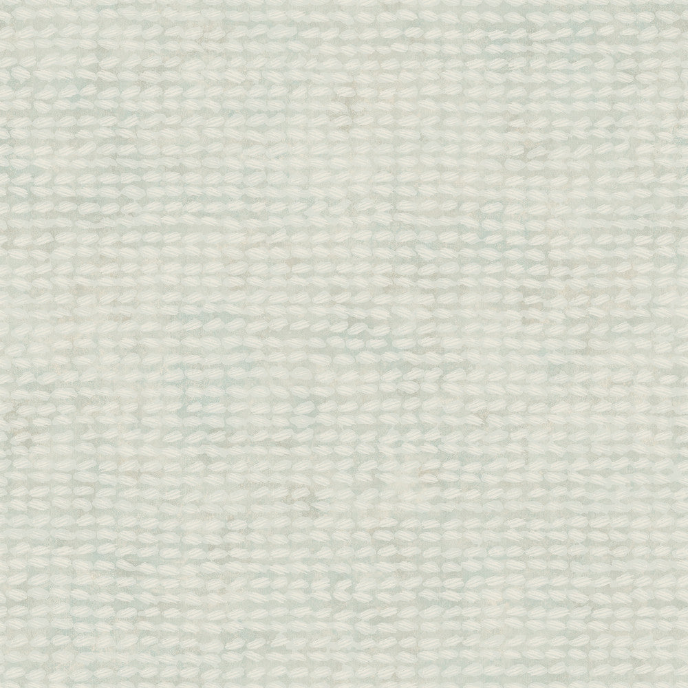 Wellen Aqua Abstract Rope Wallpaper by Chesapeake Blue Heron Covers about 56.4 square feet 20.5-in by 33-ft long roll Prepasted 20.5 - Fabric Carolina -