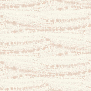 Rannell Peach Abstract Scallop Wallpaper by Chesapeake