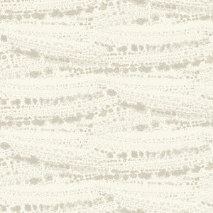 Rannell Beige Abstract Scallop Wallpaper by Chesapeake