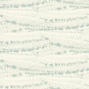 Rannell Aqua Abstract Scallop Wallpaper by Chesapeake
