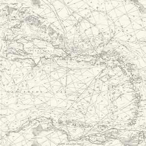 Charts Black Nautical Chart Wallpaper by Chesapeake