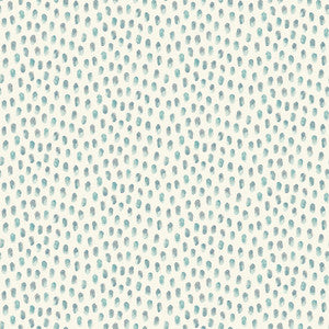 Sand Drips Aqua Painted Dots Wallpaper by Chesapeake