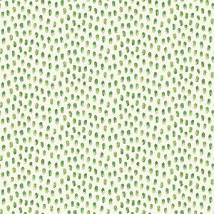 Sand Drips Green Painted Dots Wallpaper by Chesapeake