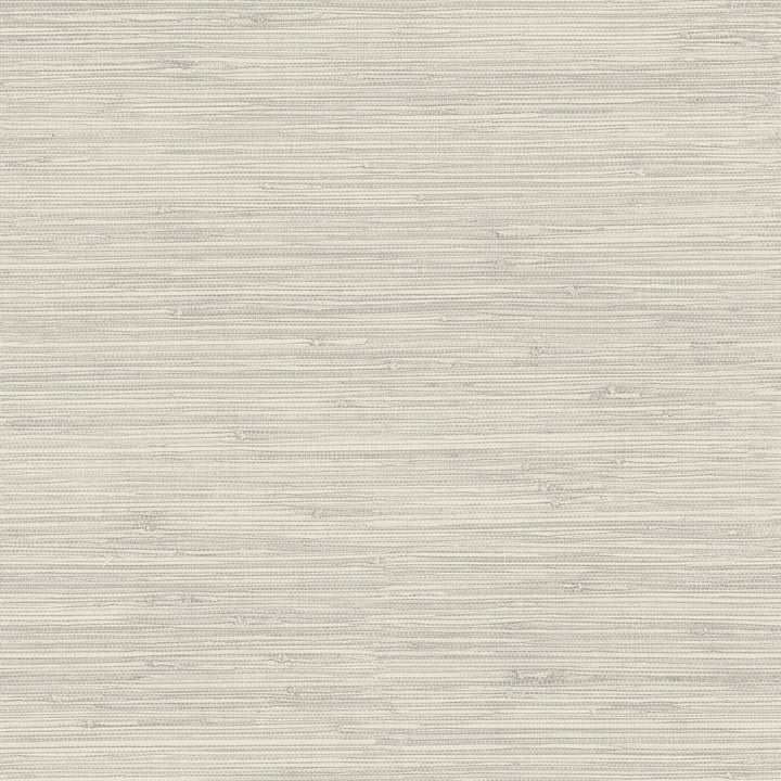 Grassweave Light Grey Imitation Grasscloth Wallpaper by Chesapeake Blue Heron Covers about 56.4 square feet 20.5-in by 33-ft long roll Prepasted 0 - Fabric Carolina -