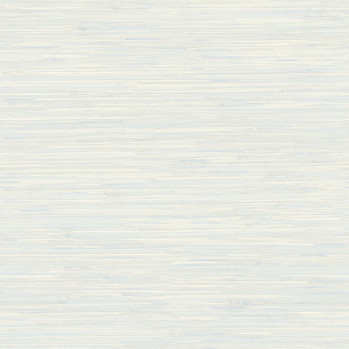 Grassweave Light Blue Imitation Grasscloth Wallpaper by Chesapeake Blue Heron Covers about 56.4 square feet 20.5-in by 33-ft long roll Prepasted 0 - Fabric Carolina -