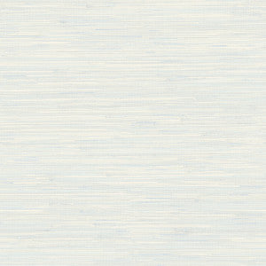 Grassweave Light Blue Imitation Grasscloth Wallpaper by Chesapeake
