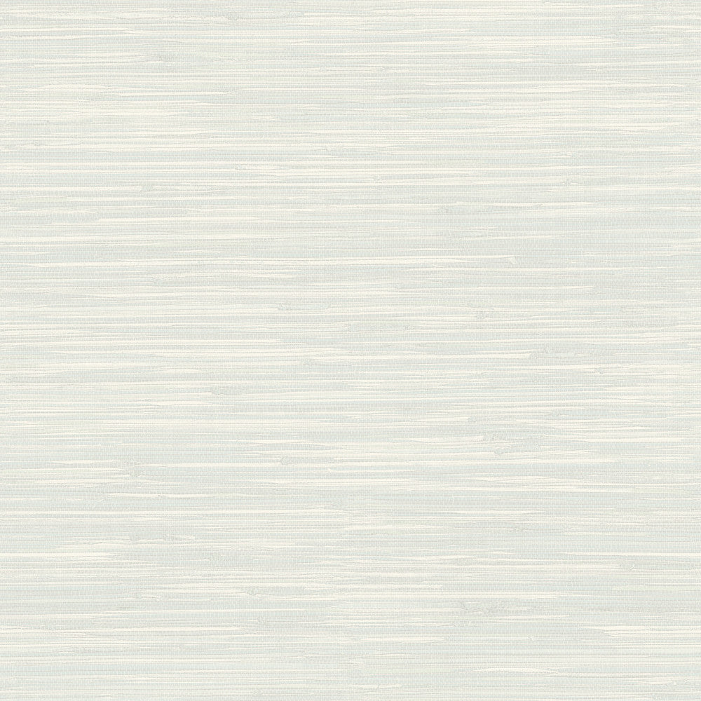Grassweave Aqua Imitation Grasscloth Wallpaper by Chesapeake Blue Heron Covers about 56.4 square feet 20.5-in by 33-ft long roll Prepasted 0 - Fabric Carolina -