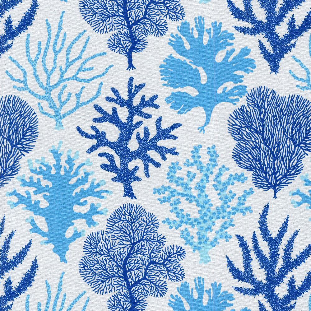 Od Coral Study Tide 407101 by PKL Studio Fabric - 100% Spun Polyester U.S.A. 51000 Horizontal: 13.5 and Vertical: 12.6 54 - Fabric Carolina -