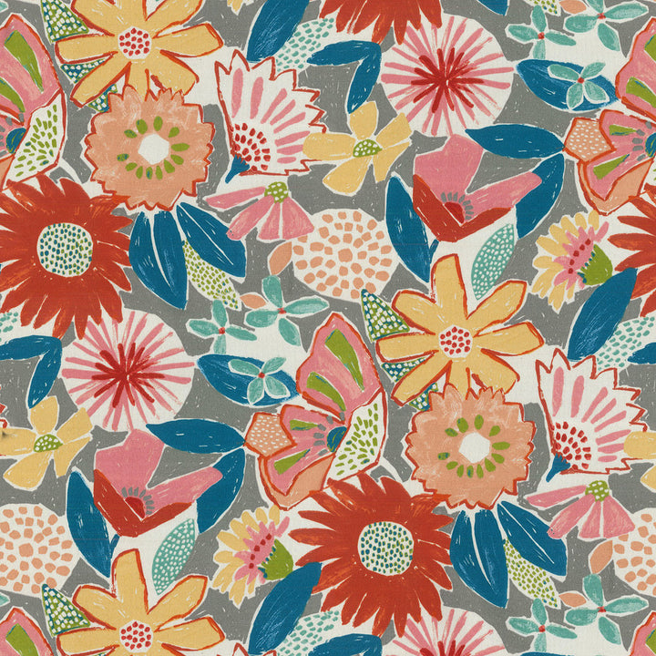 Od Catchin' Rays Poppy 407140 by PKL Studio Fabric PKL Studio 100% Spun Polyester PAKISTAN Abrasion Standard: General Use Horizontal: 13.5 and Vertical: 27 54" - Fabric Carolina -