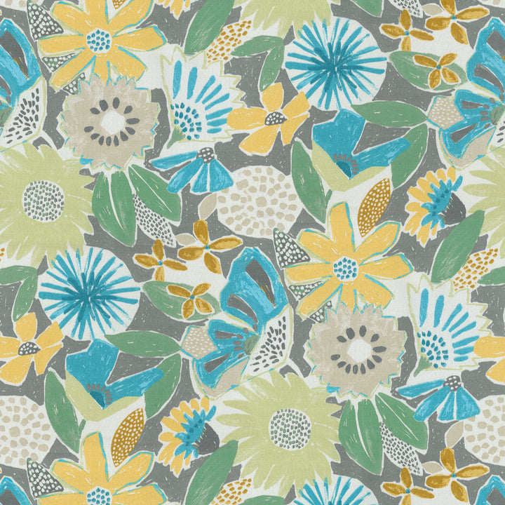 Od Catchin' Rays Citron 407141 by PKL Studio Fabric OUTDOOR JUNE '18 100% Spun Polyester PAKISTAN Wyzenbeek 51,000 Horizontal: 13.50" and Vertical: 27.00" 54" - Fabric Carolina -