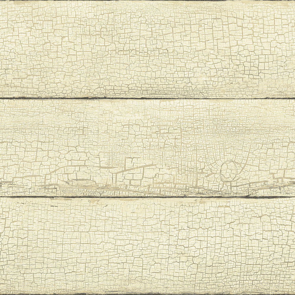 Morgan Wheat Distressed Wood Wallpaper by Chesapeake Delphine Covers about 56.4 square feet 20.5-in by 33-ft long roll Prepasted 20.5 - Fabric Carolina -