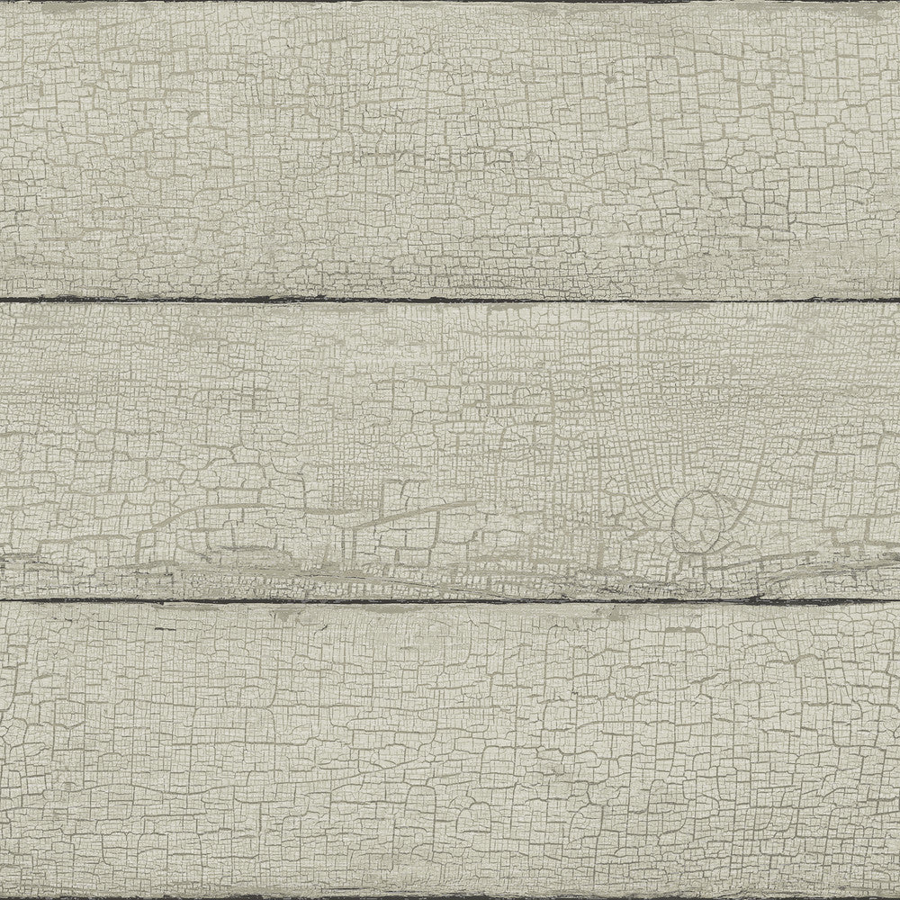 Morgan Grey Distressed Wood Wallpaper by Chesapeake Delphine Covers about 56.4 square feet 20.5-in by 33-ft long roll Prepasted 20.5 - Fabric Carolina -