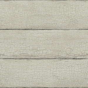 Morgan Grey Distressed Wood Wallpaper by Chesapeake