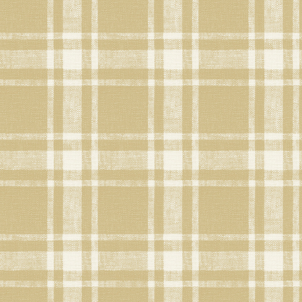 Antoine Wheat Flannel Wallpaper by Chesapeake Delphine Covers about 56.4 square feet 20.5-in by 33-ft long roll Prepasted 20.5 - Fabric Carolina -