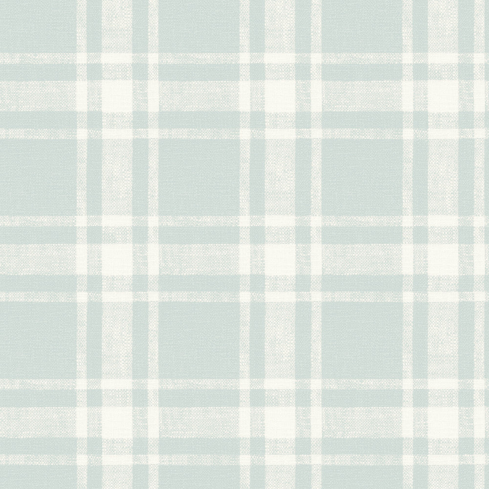 Antoine Light Blue Flannel Wallpaper by Chesapeake Delphine Covers about 56.4 square feet 20.5-in by 33-ft long roll Prepasted 20.5 - Fabric Carolina -