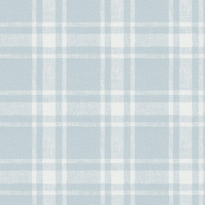 Antoine Sky Blue Flannel Wallpaper by Chesapeake