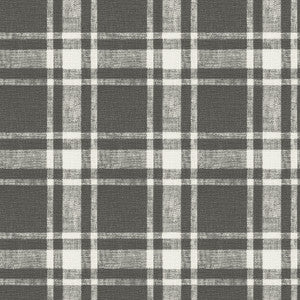 Antoine Charcoal Flannel Wallpaper by Chesapeake