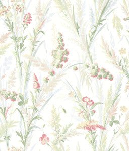 Hillaire Green Meadow Wallpaper by Chesapeake