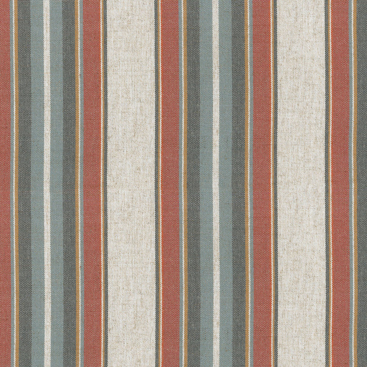 Yucatan Stripe Adobe 407334 by PKL Studio Fabric - 80%Polyester 20%Linen CHINA 51000 Horizontal: 6.75 and Vertical: 0 54 - Fabric Carolina -
