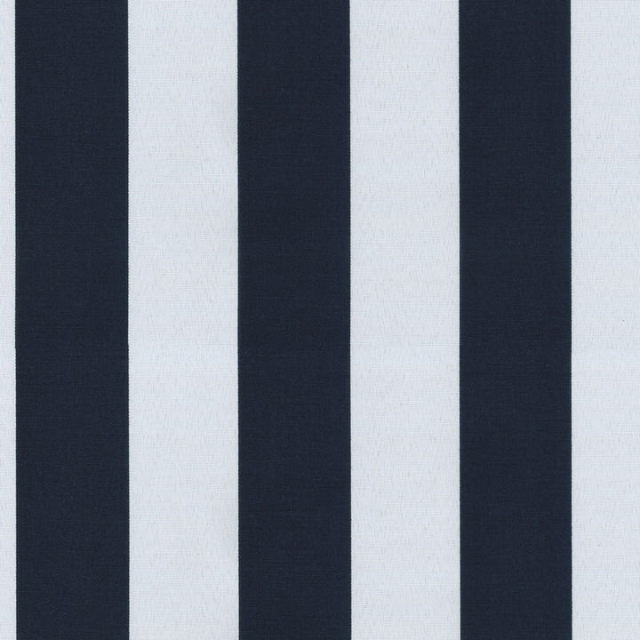 Canopy Stripe Navy 407343 by PKL Studio Outdoor Fabric - 100% Spun Polyester Pakistan 51000 Horizontal: 0 and Vertical: 4.5 54 - Fabric Carolina -