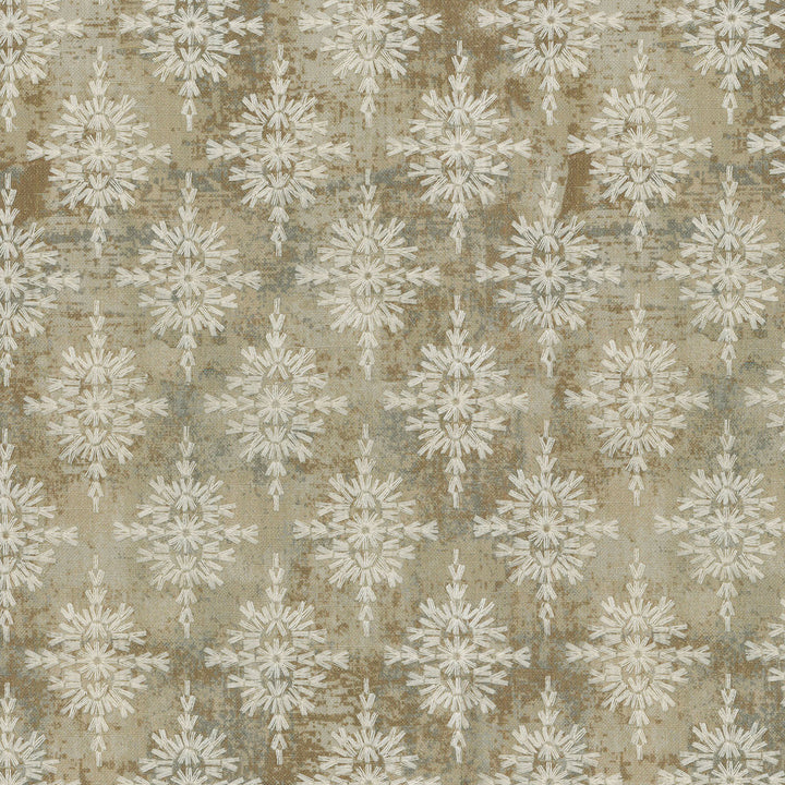 Asterisk Driftwood 407350 by PKL Studio Fabric - 100%Cotton Embroid:100%Viscose INDIA 6000 Horizontal: 3.2 and Vertical: 4.6 54 - Fabric Carolina -