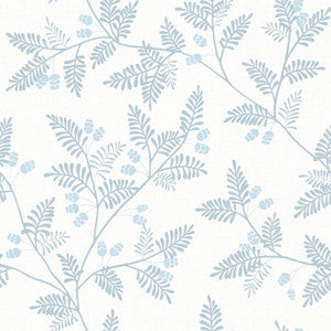 Ardell Light Blue Botanical Wallpaper by A-Street Prints