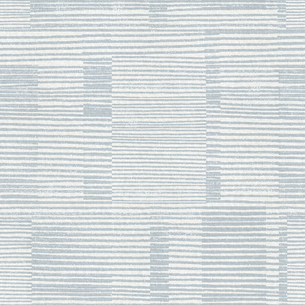 Callaway Light Blue Woven Stripes Wallpaper by A-Street Prints Georgia Covers about 56.4 square feet 20.5-in by 33-ft long roll Unpasted 20.9 - Fabric Carolina -