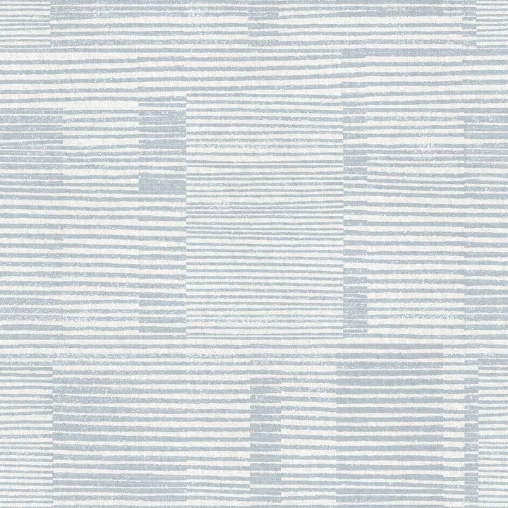 Callaway Light Blue Woven Stripes Wallpaper by A-Street Prints Georgia Covers about 56.4 square feet 20.5-in by 33-ft long roll Unpasted 20.9 - Fabric Carolina -