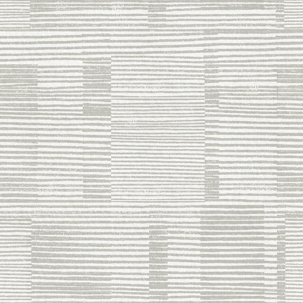 Callaway Grey Woven Stripes Wallpaper by A-Street Prints Georgia Covers about 56.4 square feet 20.5-in by 33-ft long roll Unpasted 20.9 - Fabric Carolina -