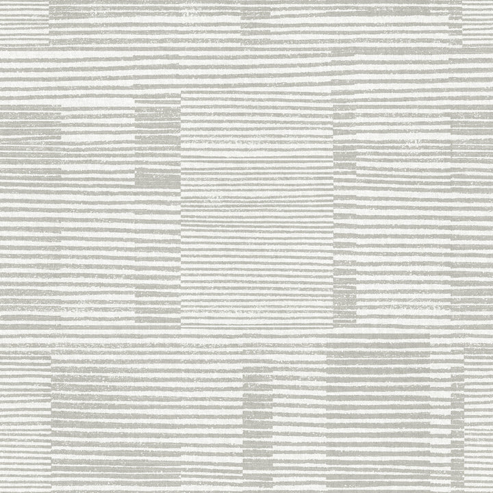 Callaway Grey Woven Stripes Wallpaper by A-Street Prints Georgia Covers about 56.4 square feet 20.5-in by 33-ft long roll Unpasted 20.9 - Fabric Carolina -