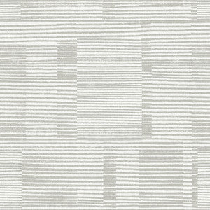 Callaway Grey Woven Stripes Wallpaper by A-Street Prints