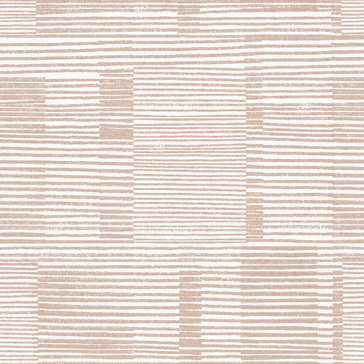 Callaway Pink Woven Stripes Wallpaper by A-Street Prints Georgia Covers about 56.4 square feet 20.5-in by 33-ft long roll Unpasted 20.9 - Fabric Carolina -